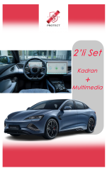 BYD SEAL Set ( Multimedia + Kadran ) 9H Nano Ekran Koruyucu